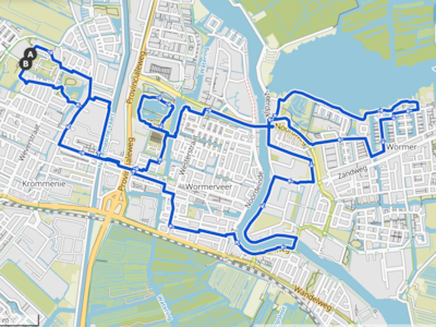 Route - 15 km