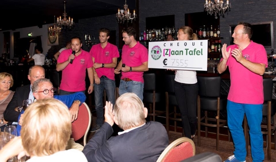 Benefietdiner De Vrienden van [Z]aan de Wandel goed voor €7.555