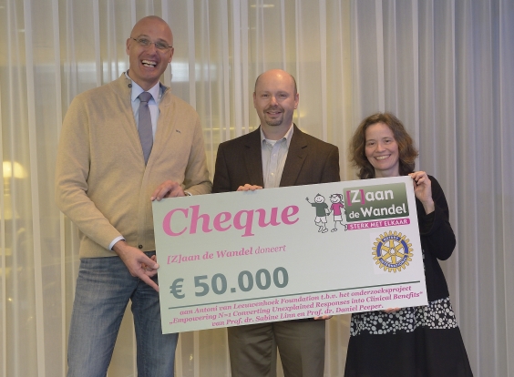 50.000 EURO VOOR ONDERZOEKSPROJECT NKI/AVL